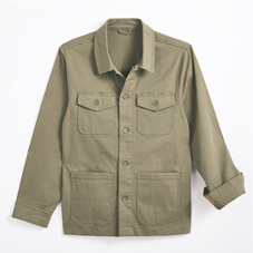 Pegasus Stretch Cotton Cargo Jacket - MA324